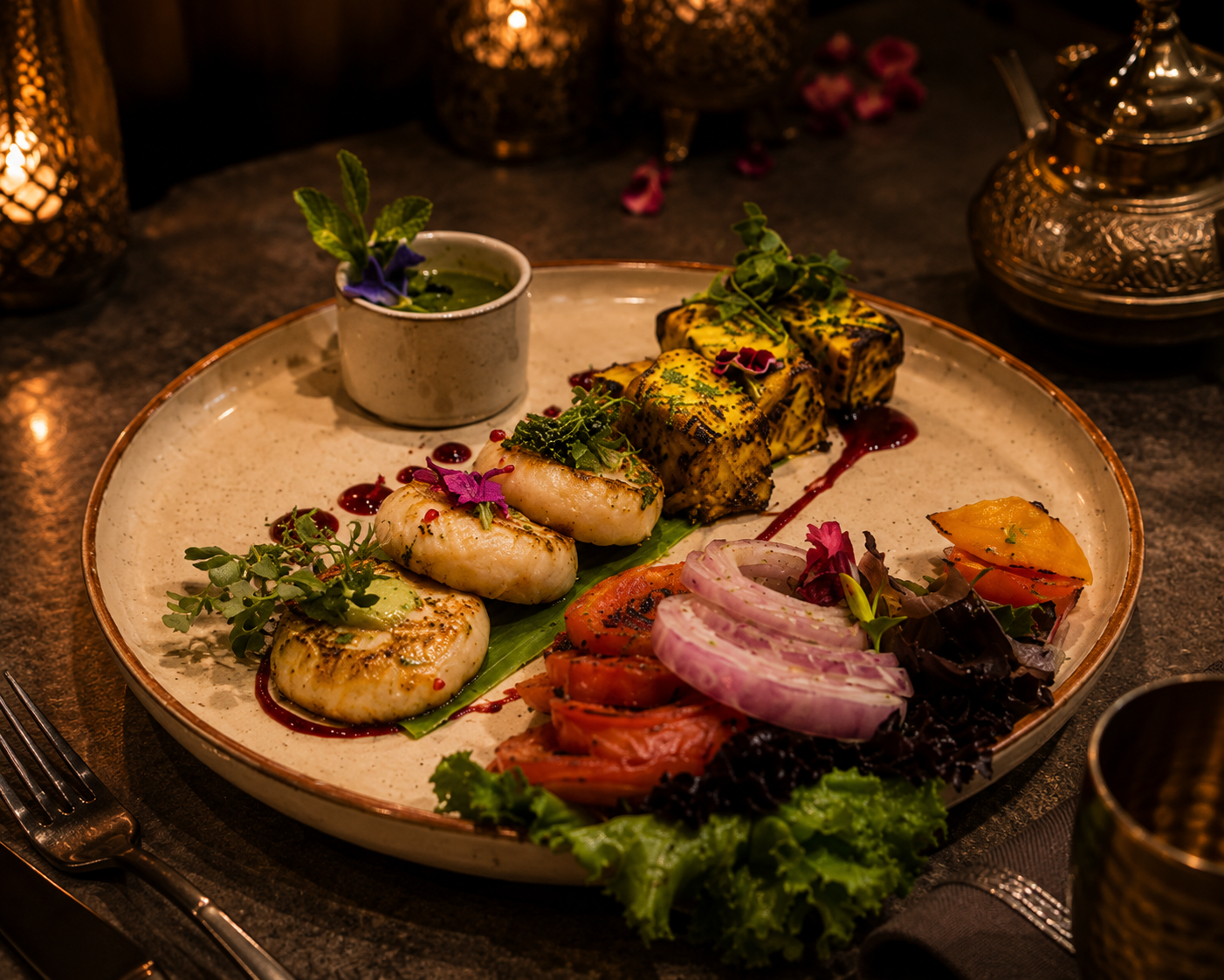 Dahi Ke Kebabs & Zaffrani Paneer Tikka